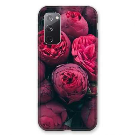 Coque Pour Samsung Galaxy S20 FE / S20FE Fleur Pivoine