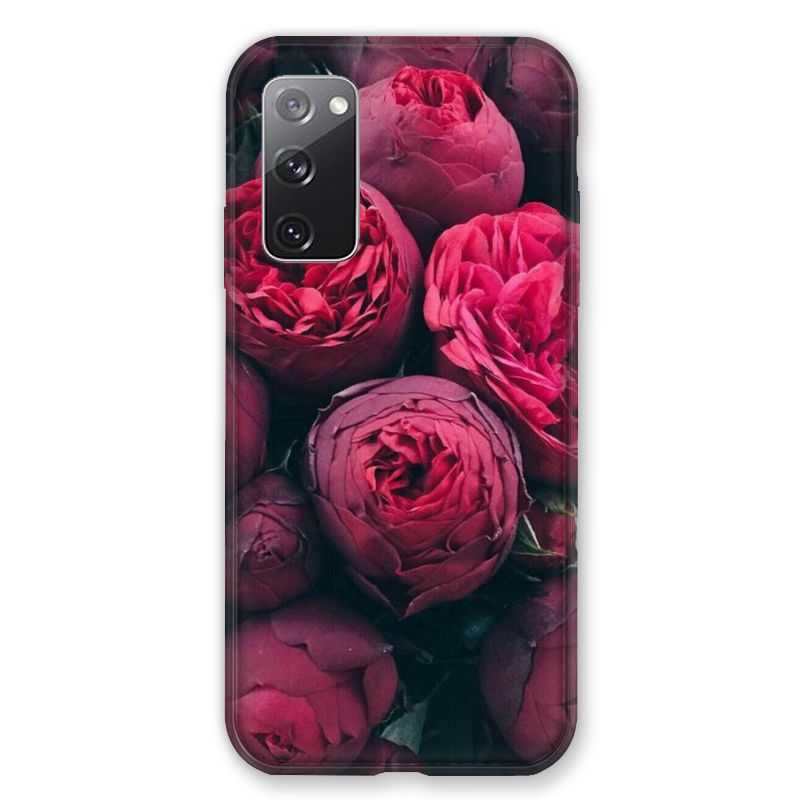 Coque Pour Samsung Galaxy S20 FE / S20FE Fleur Pivoine