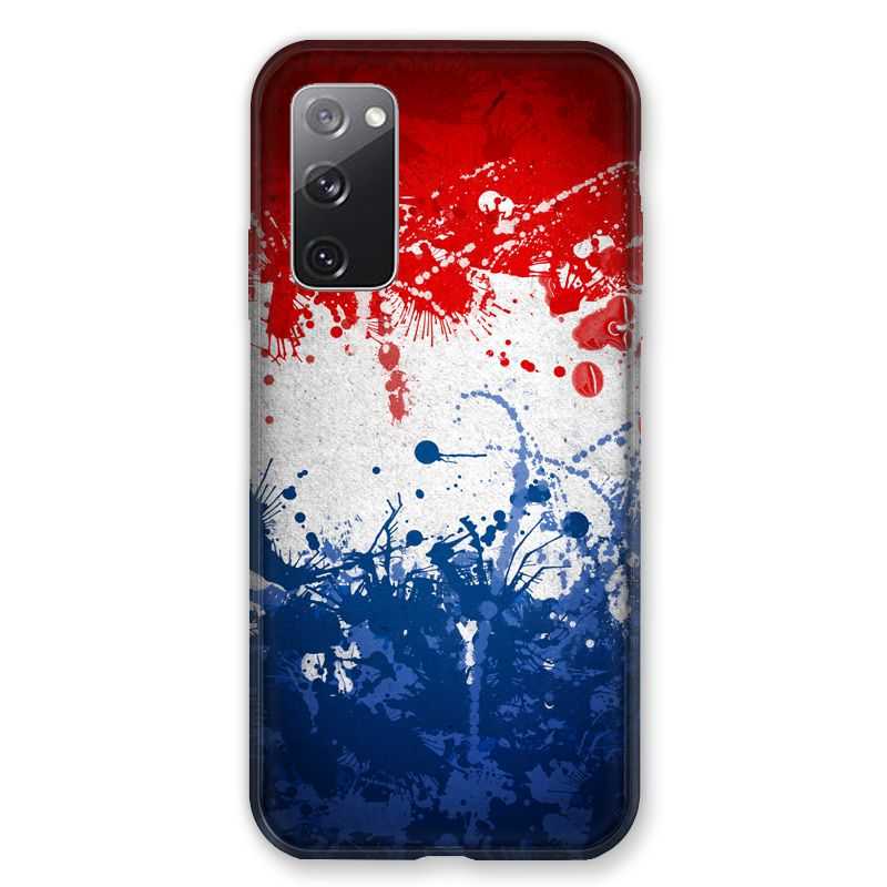 Coque Pour Samsung Galaxy S20 FE / S20FE France Eclaboussure