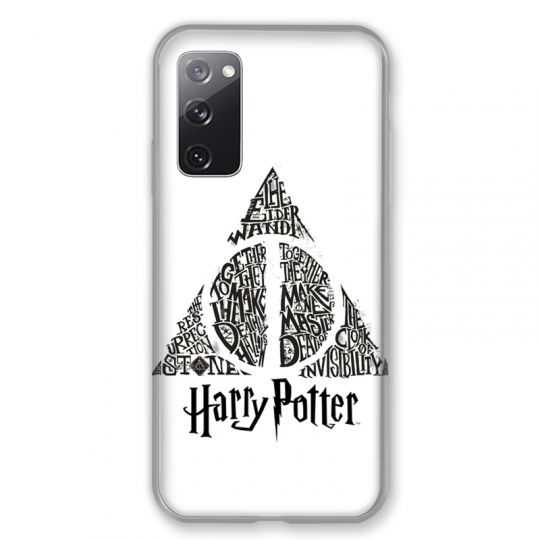 Coque Pour Samsung Galaxy S20 FE / S20FE WB License Harry Potter Triangle Blanc