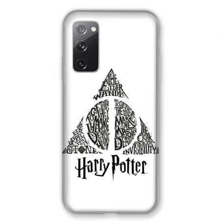 Coque Pour Samsung Galaxy S20 FE / S20FE WB License Harry Potter Triangle Blanc
