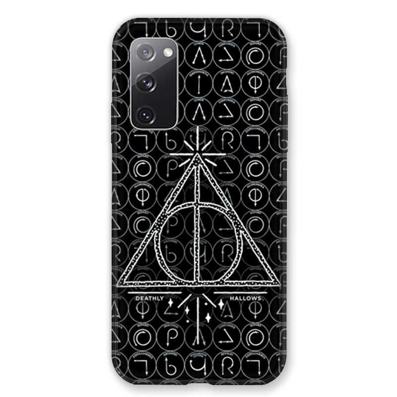 Coque Pour Samsung Galaxy S20 FE / S20FE WB License Harry Potter Triangle noir