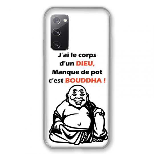 Coque Pour Samsung Galaxy S20 FE / S20FE Humour Bouddha