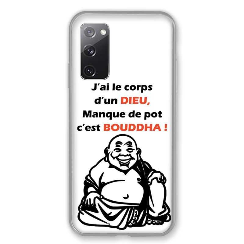 Coque Pour Samsung Galaxy S20 FE / S20FE Humour Bouddha