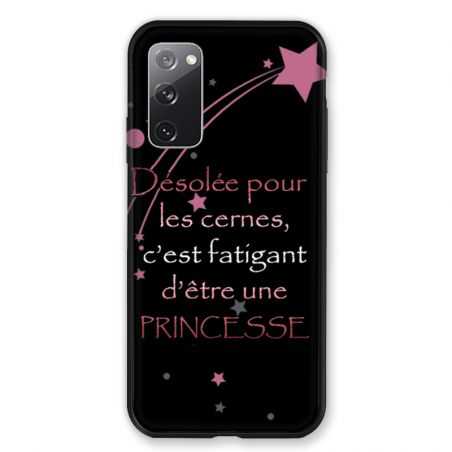 Coque Pour Samsung Galaxy S20 FE / S20FE Humour Princesse