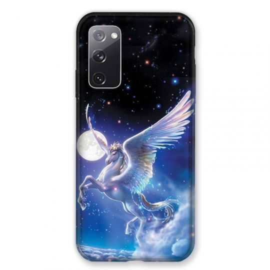 Coque Pour Samsung Galaxy S20 FE / S20FE Licorne Céleste