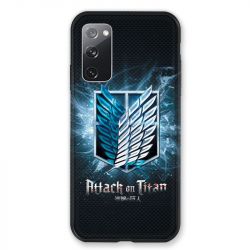 Coque Pour Samsung Galaxy S20 FE / S20FE Manga Attaque Titans Noir