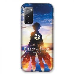 Coque Pour Samsung Galaxy S20 FE / S20FE Manga Attaque Titans Soleil