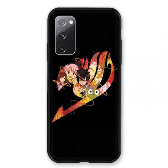 Coque Pour Samsung Galaxy S20 FE / S20FE Manga Fairy Tail Logo Noir
