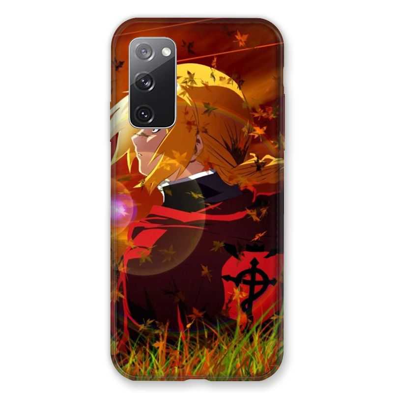 Coque Pour Samsung Galaxy S20 FE / S20FE Manga Fullmetal Alchemist Rouge