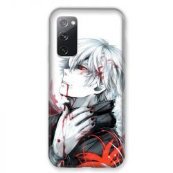 Coque Pour Samsung Galaxy S20 FE / S20FE Manga Kaneki Blanc