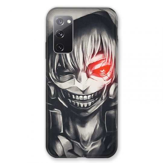 Coque Pour Samsung Galaxy S20 FE / S20FE Manga Kaneki Noir