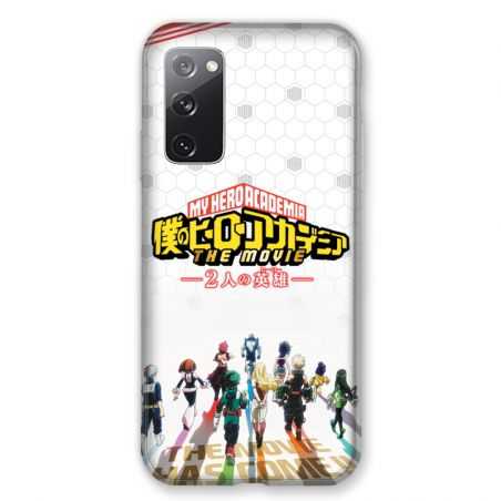 Coque Pour Samsung Galaxy S20 FE / S20FE Manga My Hero Academia Blanc