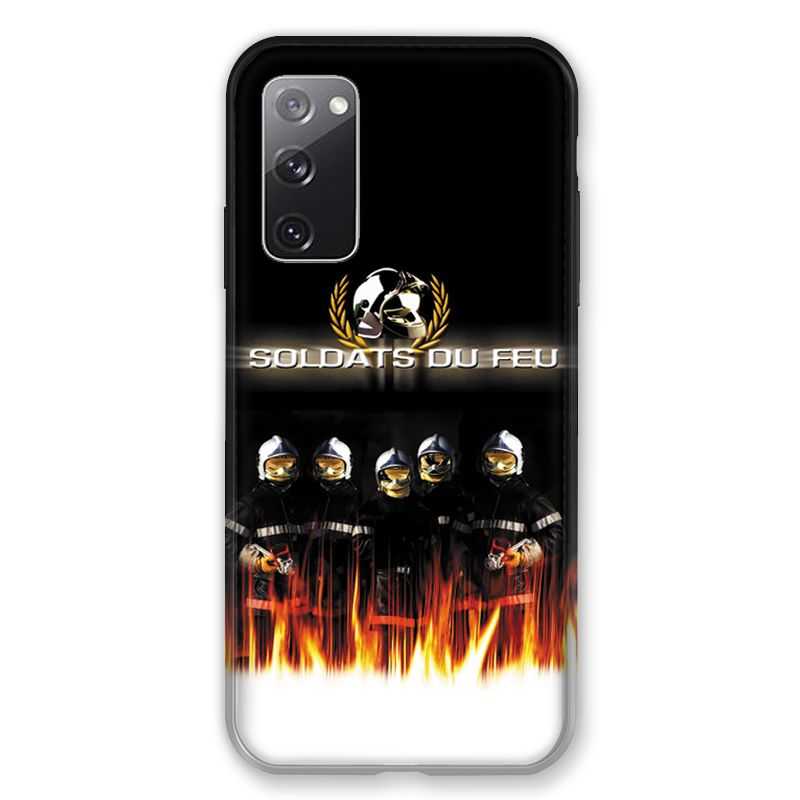 Coque Pour Samsung Galaxy S20 FE / S20FE Pompier Soldat
