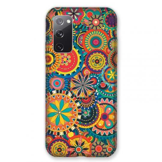 Coque Pour Samsung Galaxy S20 FE / S20FE Psychedelic Roue