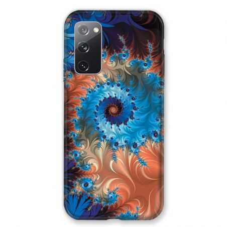 Coque Pour Samsung Galaxy S20 FE / S20FE Psychedelic Spirale