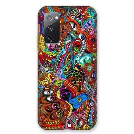 Coque Pour Samsung Galaxy S20 FE / S20FE Psychedelic Yeux