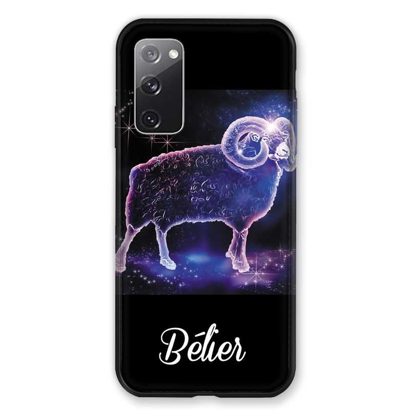 Coque Pour Samsung Galaxy S20 FE / S20FE Signe Zodiaque 2 Bélier