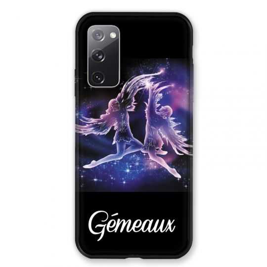 Coque Pour Samsung Galaxy S20 FE / S20FE Signe Zodiaque 2 Gémeaux
