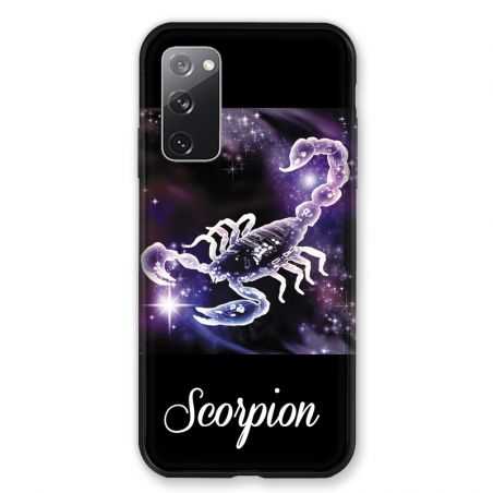 Coque Pour Samsung Galaxy S20 FE / S20FE Signe Zodiaque 2 Scorpion