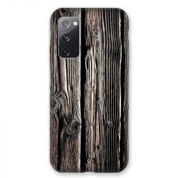 Coque Pour Samsung Galaxy S20 FE / S20FE Texture Bois