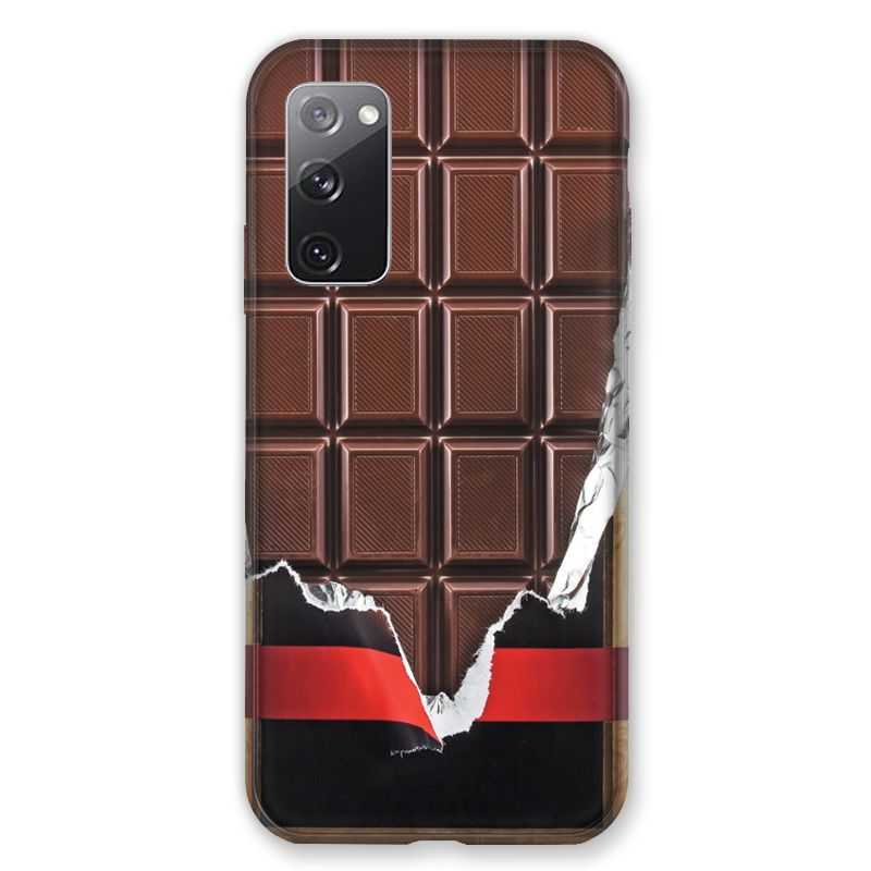 Coque Pour Samsung Galaxy S20 FE / S20FE Trompe Oeil Chocolat