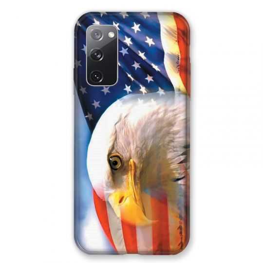 Coque Pour Samsung Galaxy S20 FE / S20FE Amerique USA Aigle