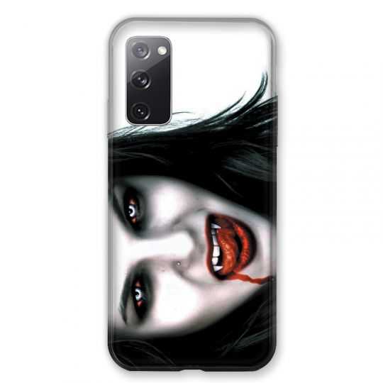 Coque Pour Samsung Galaxy S20 FE / S20FE Vampire Blanc