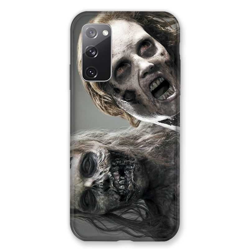 Coque Pour Samsung Galaxy S20 FE / S20FE Zombie Blanc