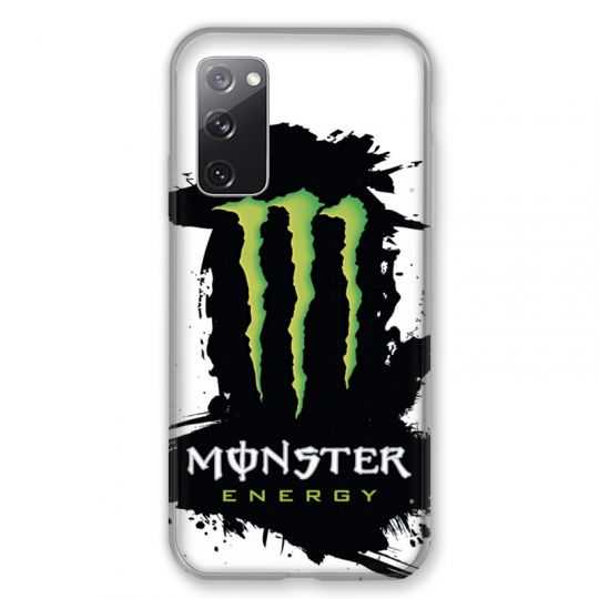 Coque Pour Samsung Galaxy S20 FE / S20FE Monster Energy Tache