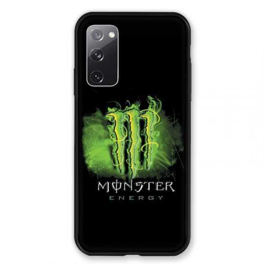 Coque Pour Samsung Galaxy S20 FE / S20FE Monster Energy Vert