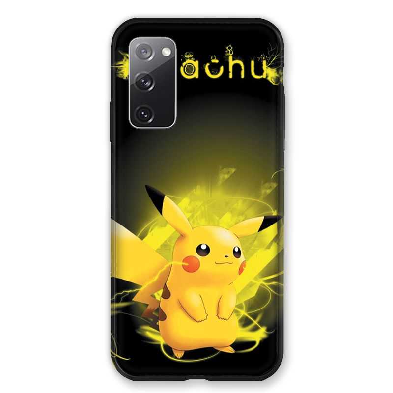Coque Pour Samsung Galaxy S20 FE / S20FE Pokemon Pikachu Eclair