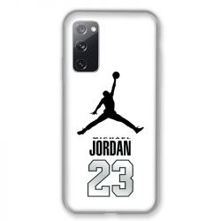 Coque Pour Samsung Galaxy S20 FE / S20FE Jordan 23 Blanc