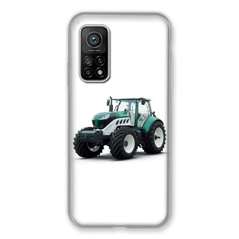 Coque Pour Xiaomi Mi 10T / Mi 10T Pro Agriculture Tracteur Blanc
