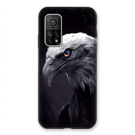 Coque Pour Xiaomi Mi 10T / Mi 10T Pro Aigle Royal Noir