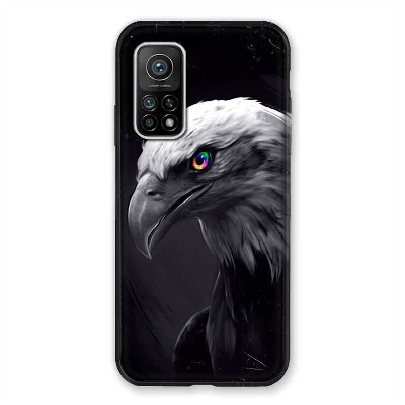 Coque Pour Xiaomi Mi 10T / Mi 10T Pro Aigle Royal Noir