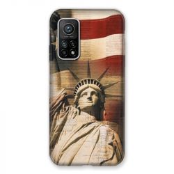 Coque Pour Xiaomi Mi 10T / Mi 10T Pro Amerique USA Statue liberté