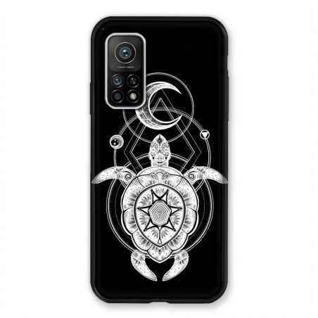 Coque Pour Xiaomi Mi 10T / Mi 10T Pro Animaux Maori Tortue Noir
