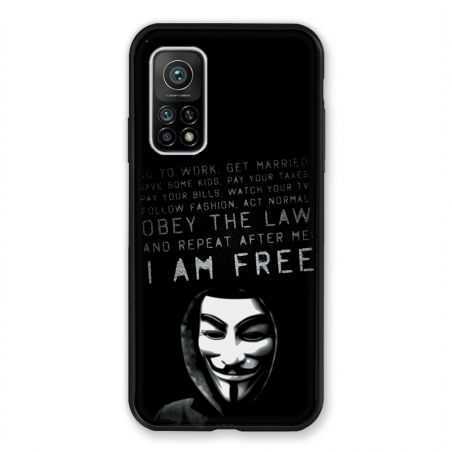 Coque Pour Xiaomi Mi 10T / Mi 10T Pro Anonymous I am free