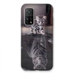 Coque Pour Xiaomi Mi 10T / Mi 10T Pro Chat Reflet