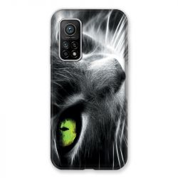 Coque Pour Xiaomi Mi 10T / Mi 10T Pro Chat Vert