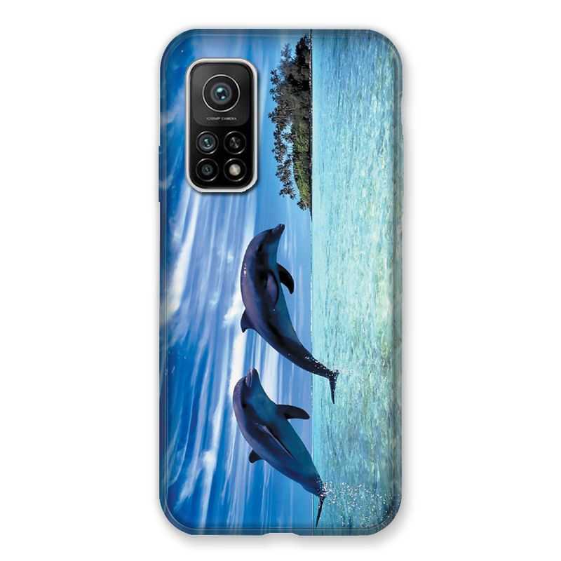 Coque Pour Xiaomi Mi 10T / Mi 10T Pro Dauphin Ile