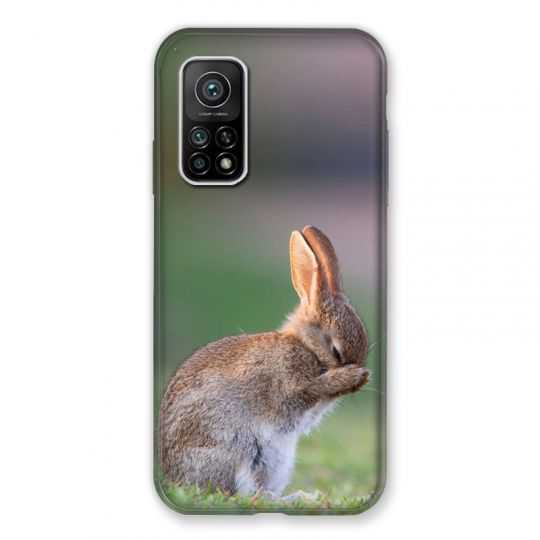 Coque Pour Xiaomi Mi 10T / Mi 10T Pro Lapin Marron