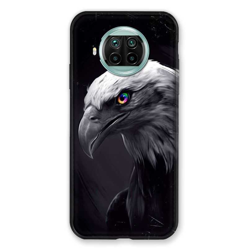 Coque Pour Xiaomi Mi 10T Lite 5G Aigle Royal Noir