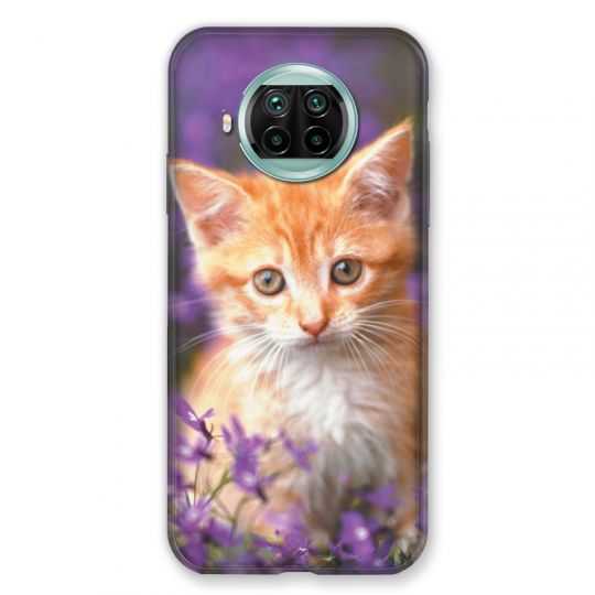 Coque Pour Xiaomi Mi 10T Lite 5G Chat Violet