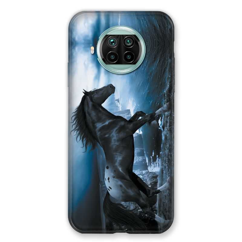 Coque Pour Xiaomi Mi 10T Lite 5G Cheval Noir