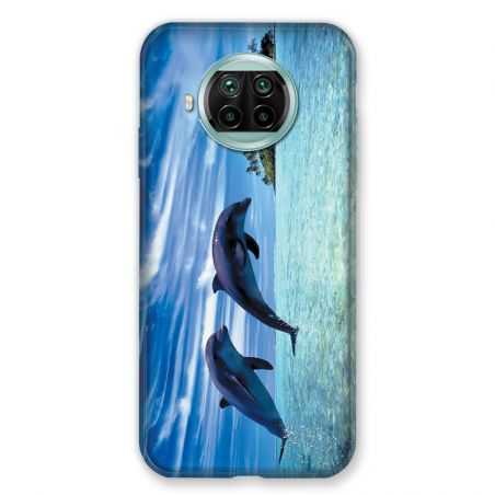Coque Pour Xiaomi Mi 10T Lite 5G Dauphin Ile