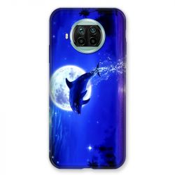 Coque Pour Xiaomi Mi 10T Lite 5G Dauphin Lune