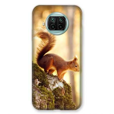 Coque Pour Xiaomi Mi 10T Lite 5G Ecureuil Bois