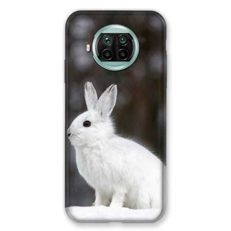 Coque Pour Xiaomi Mi 10T Lite 5G Lapin Blanc